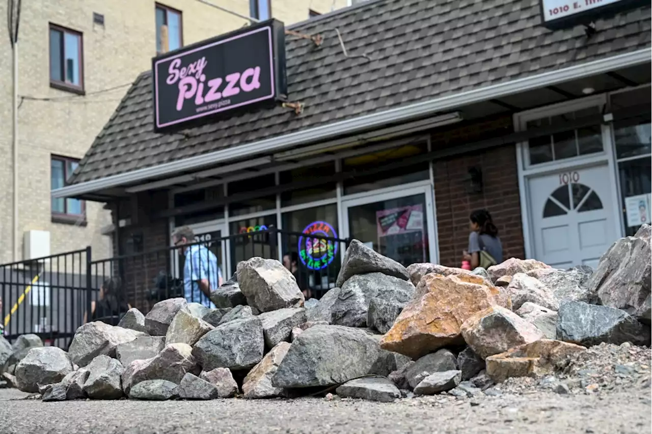 The disputed rocks that led to Sexy Pizza’s closure in Capitol Hill may have to move as well