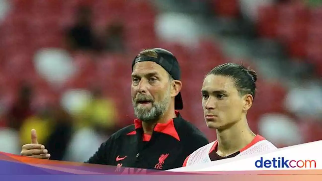 Darwin Nunez Belum Juga Bikin Gol Saat Pramusim, Klopp Kalem