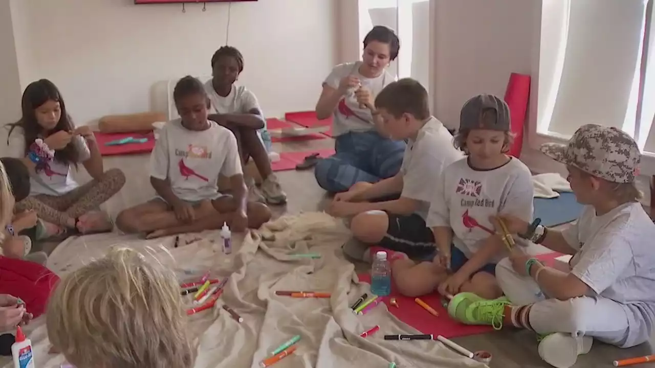 Austin summer camp helps children dealing with the loss of a loved one