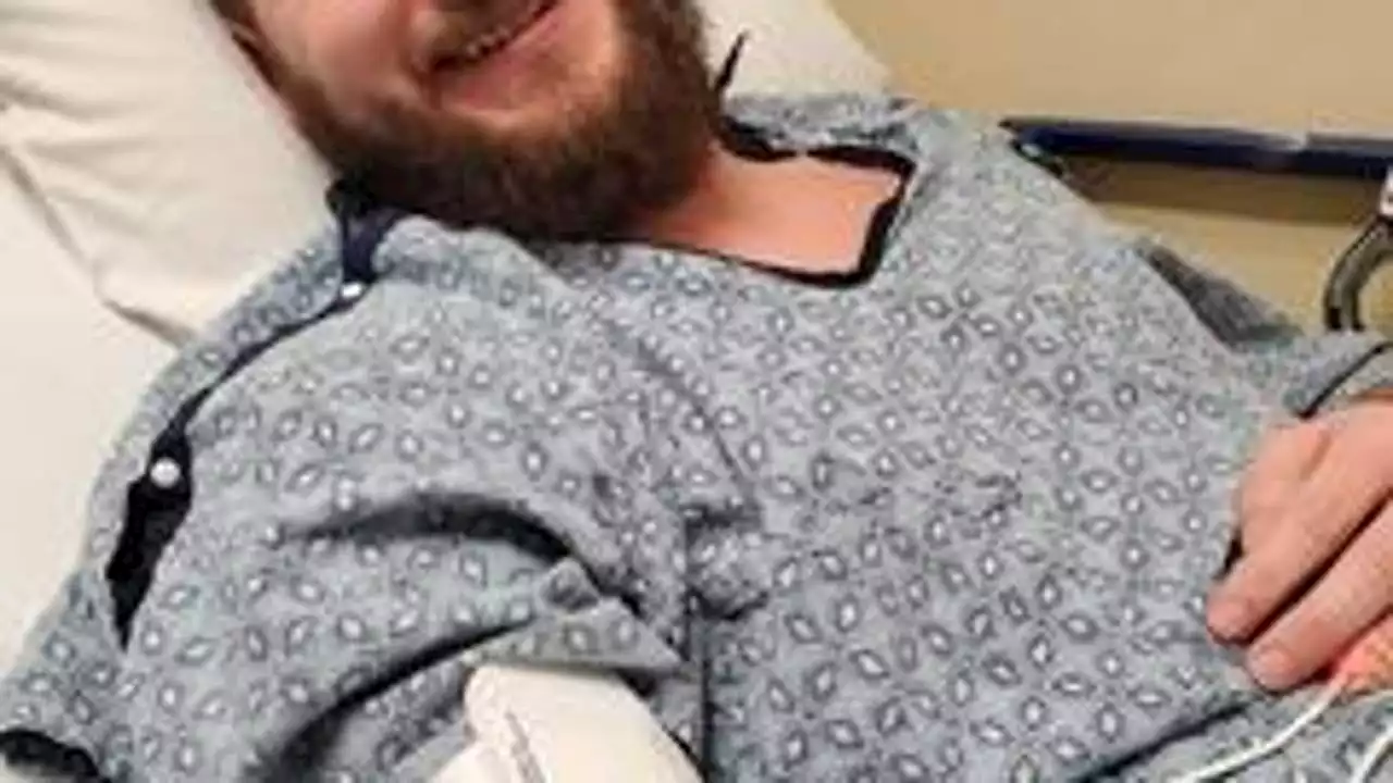 Georgia newlywed talks about the cancer symptoms he almost overlooked