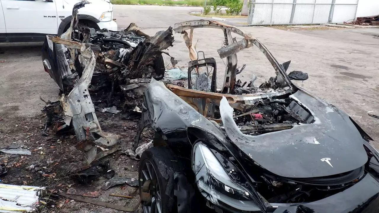 Jury: Tesla Just 1% To Blame For Teen Driver's Fiery Crash