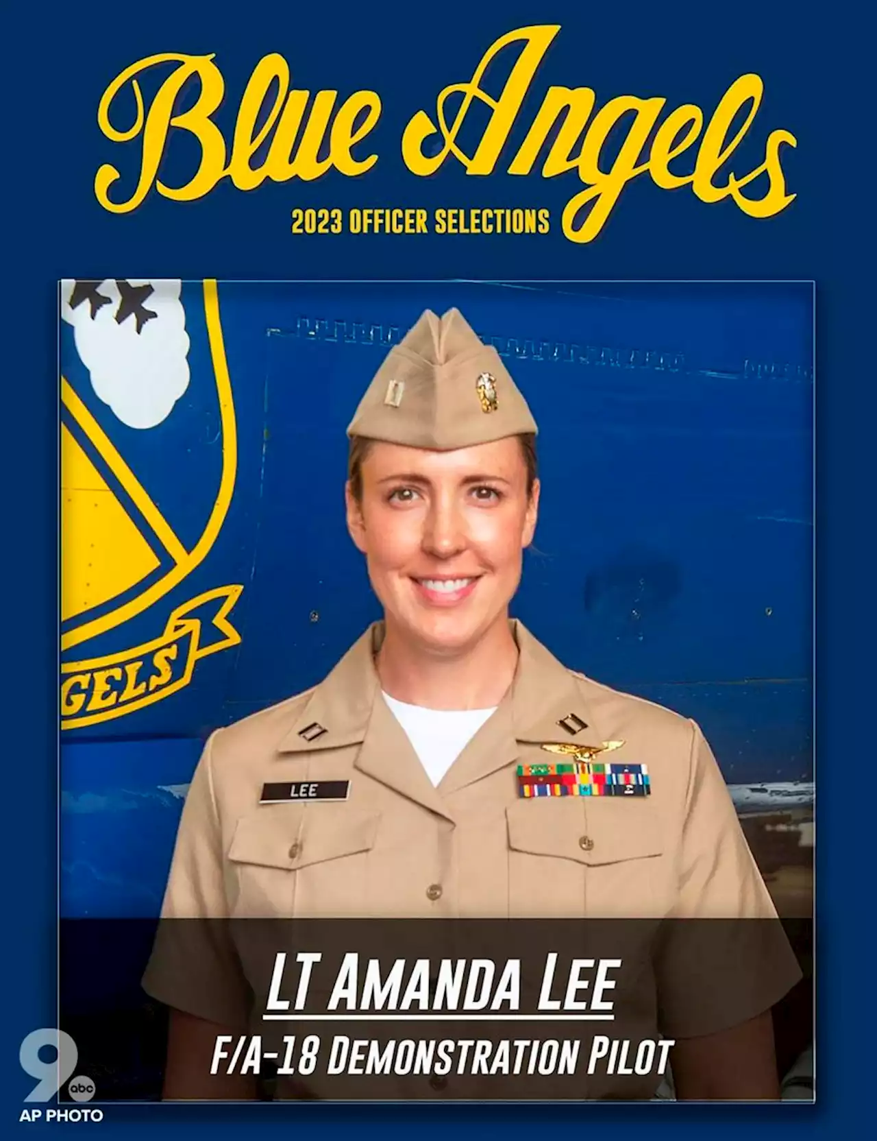 Blue Angels names first female pilot to demonstration team