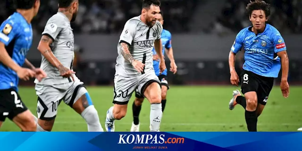 Hasil PSG Vs Kawasaki: Messi Buka Keunggulan, Les Parisiens Menang 2-1