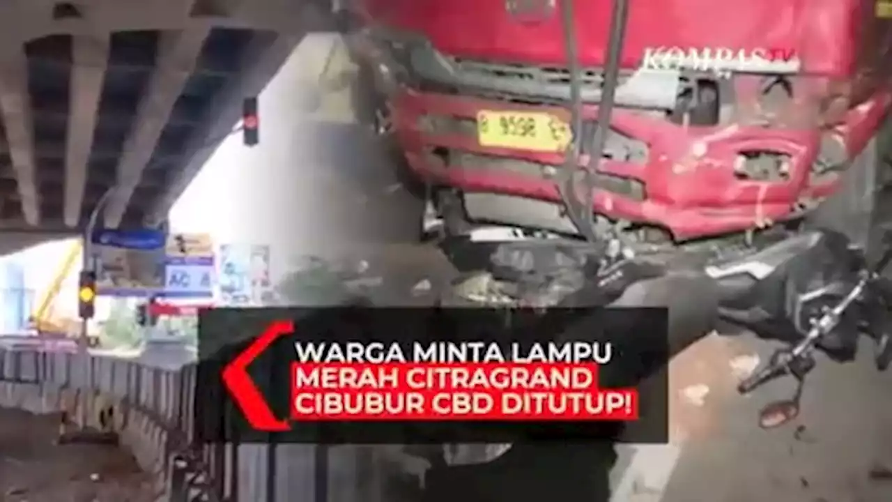 Warga Minta Lampu Merah CBD Cibubur Ditutup, Minta Polisi Periksa Pengelola CBD dan Pemda