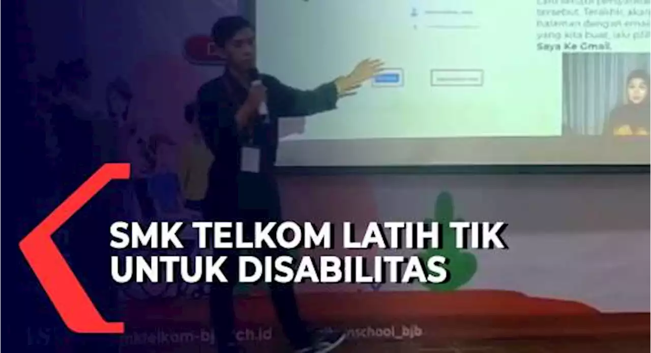 SMK Telkom Banjarbaru Gelar Pelatihan Keterampilan Digital untuk Warga Disabilitas