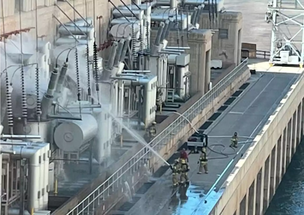 Hoover Dam transformer explodes; no one hurt