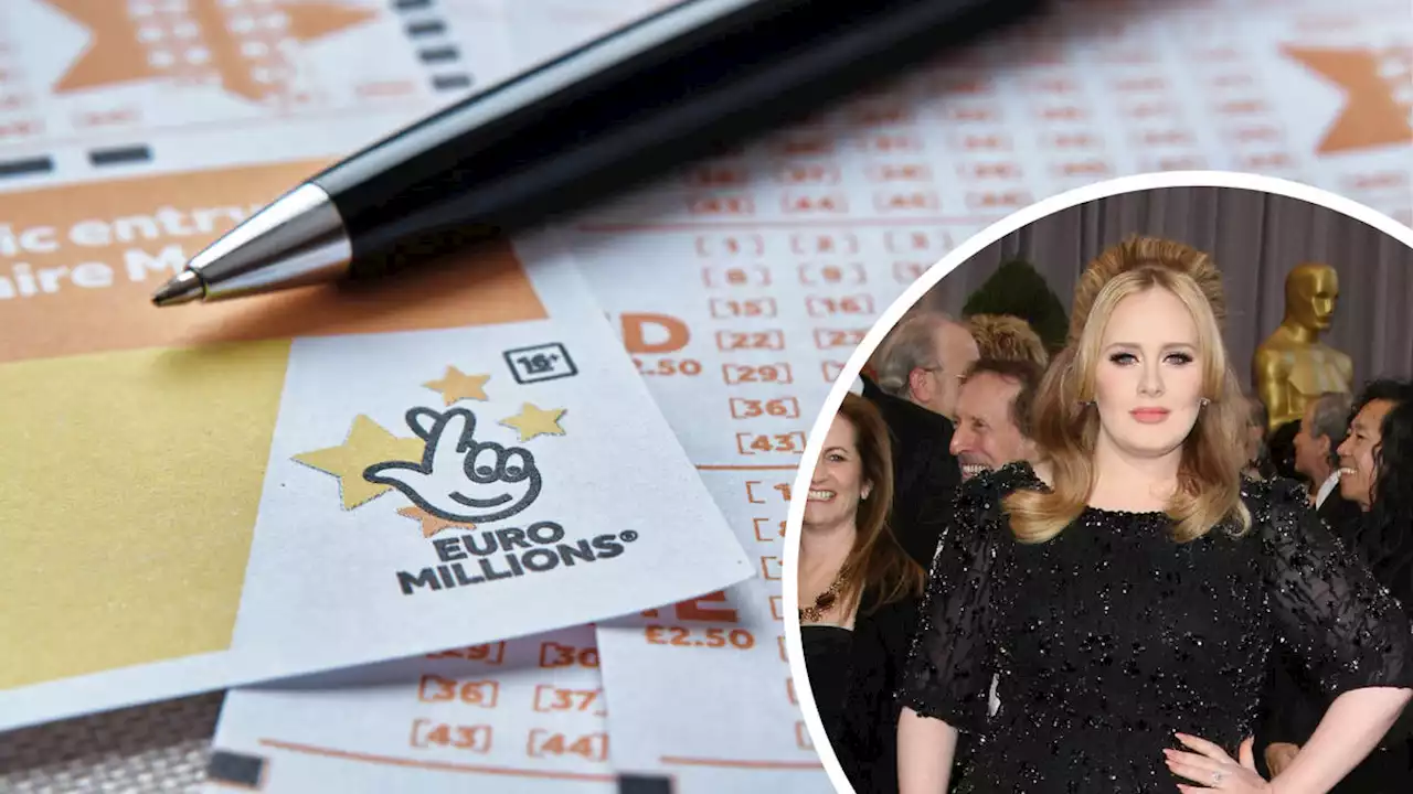 Lucky winner richer than Adele after scooping record £195m EuroMillions jackpot