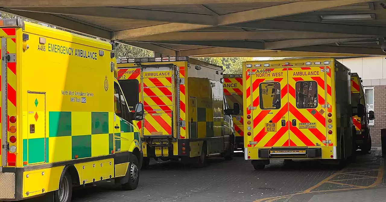 Ten ambulances queue outside Greater Manchester A&E on hottest day on record