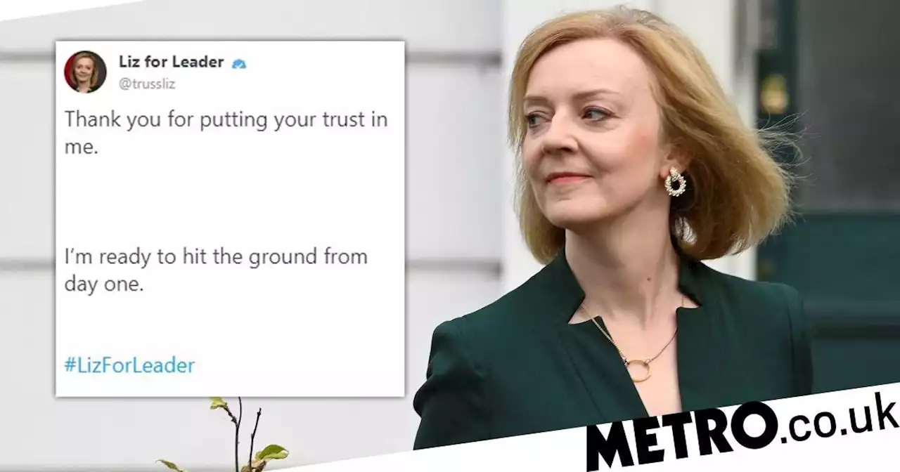 Liz Truss says she's 'ready to hit the ground' - but not running