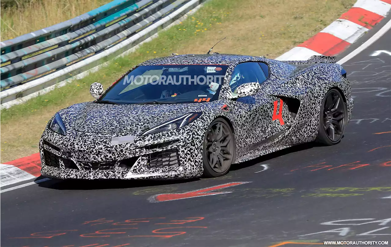 2023 Chevrolet Corvette E-Ray spy shots and video: Hybrid Corvette coming