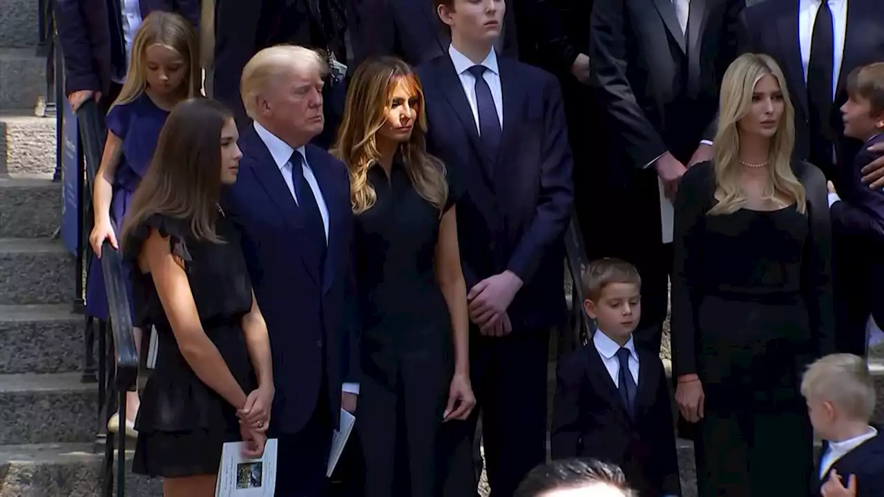 Ivana Trump NYC Funeral Draws Heavy Security, With Ex-President in Attendance