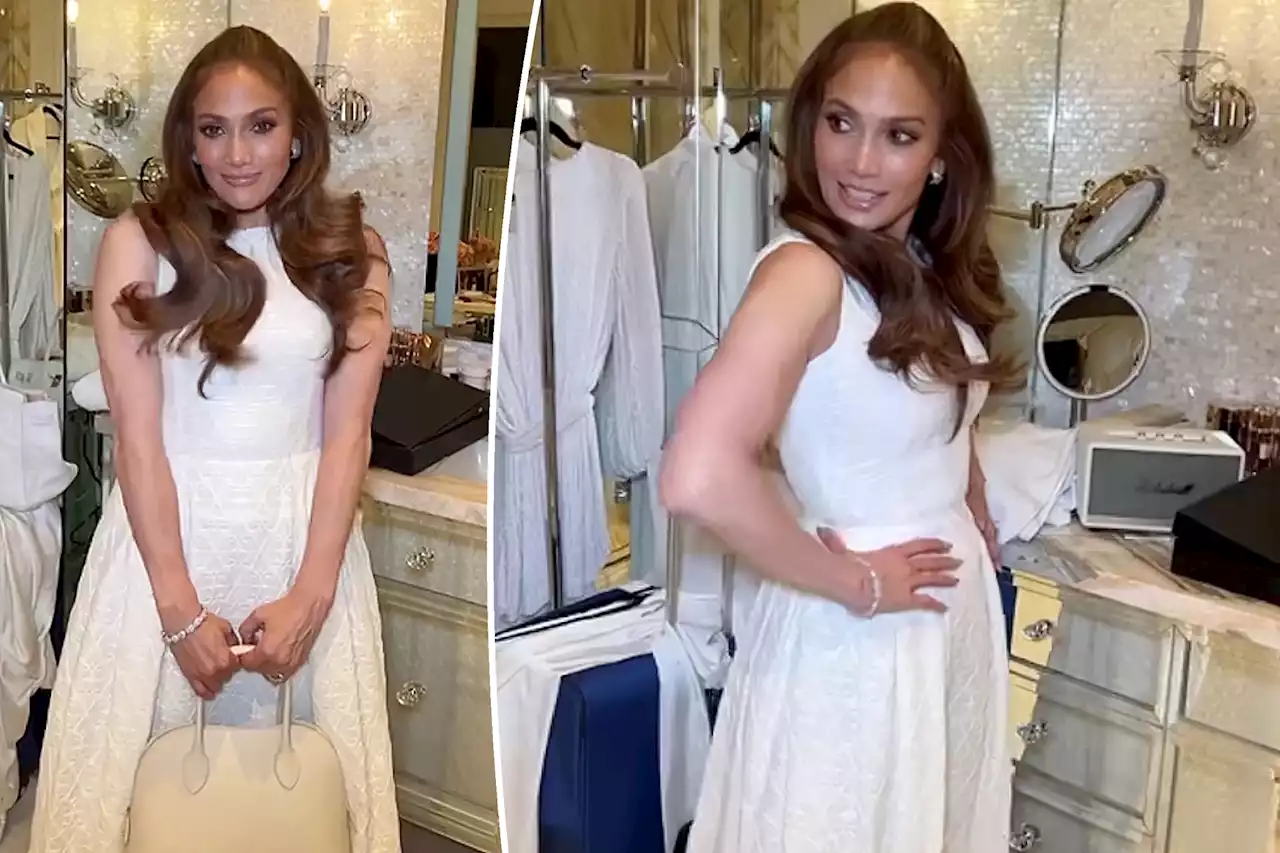 Jennifer Lopez saved her wedding dress ‘for so many years’ before marrying Ben