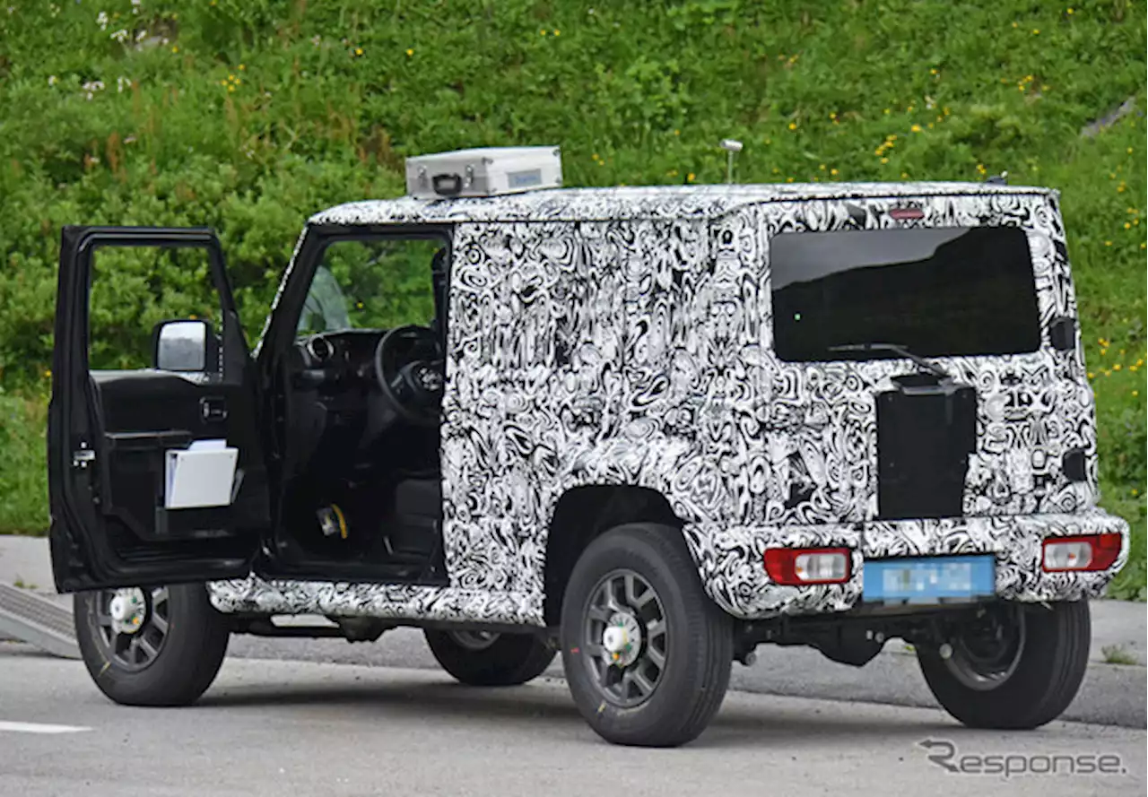 スズキ『ジムニー5ドア』ついに実車をスクープ！1.5LマイルドHVで、2023年初登場か？ | Push on! Mycar-life
