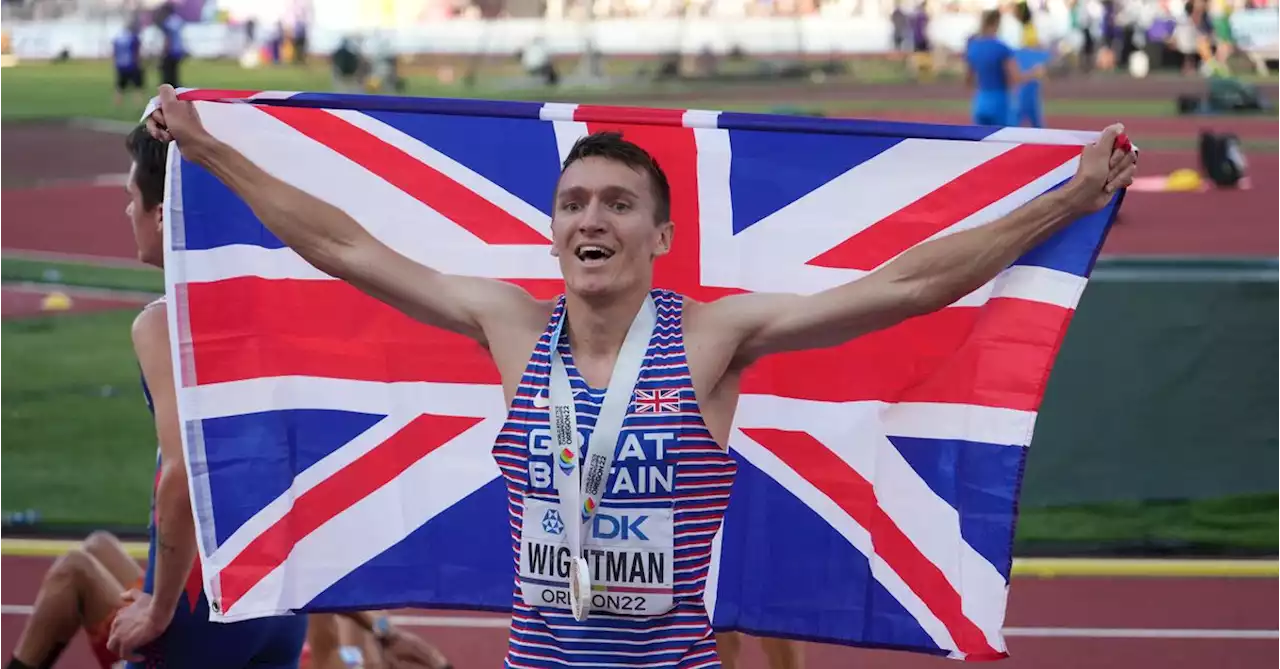 Briton Wightman takes surprise 1,500m gold with dad commentating