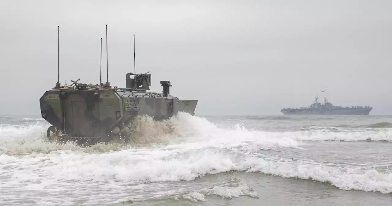 2 Marine amphibious vehicles involved in Camp Pendleton training accident; no injuries reported