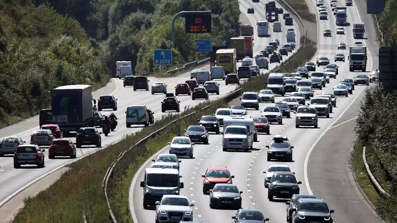 Record-breaking numbers of drivers expected on the roads this weekend as summer getaway season 'begins with a bang'