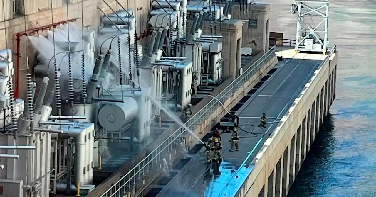 Hoover Dam transformer explodes; no one hurt