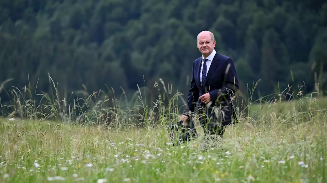 Allgäu: Bundeskanzler Olaf Scholz macht Urlaub im Süden