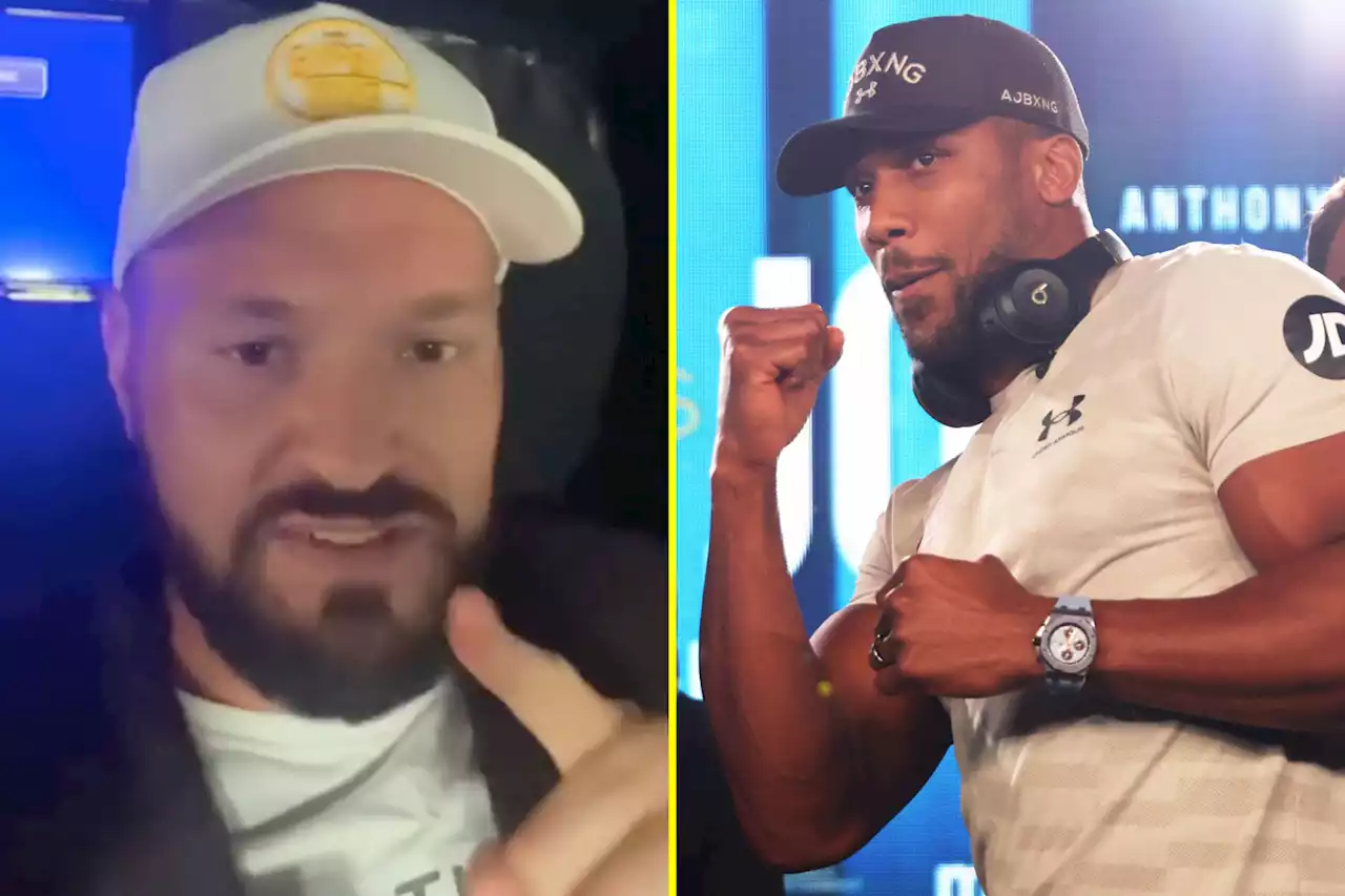 Tyson Fury claims he would sign Anthony Joshua contract today if terms are met