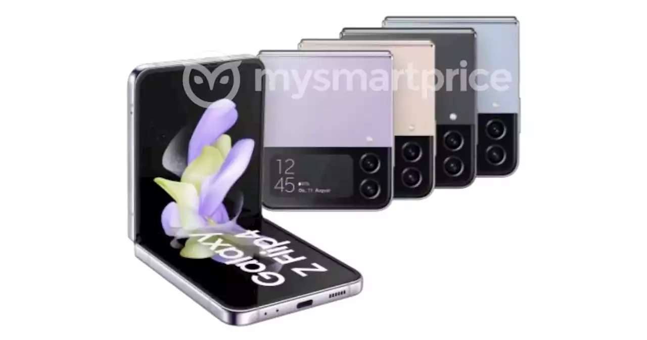 ภาพหลุด Samsung Galaxy Z Flip 4 ก่อน เปิดตัว 10 ส.ค.นี้ มาพร้อมกล้องหลังคู่และจอใหญ่ขึ้น