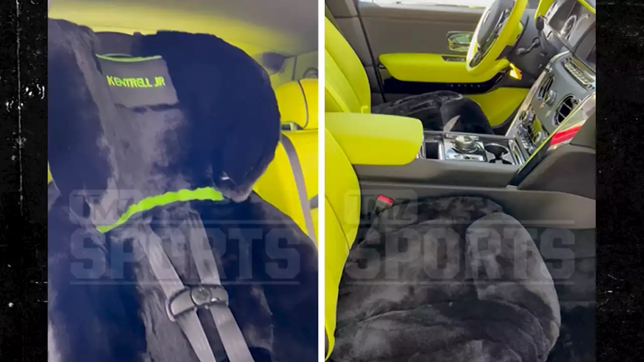 Floyd Mayweather Drops $18K On Mink Fur-Lined Car Seat For Grandson