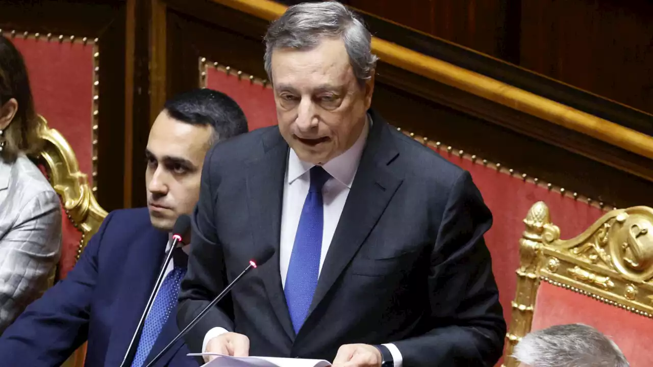 Draghi in Senato, stoccate a Conte e Salvini: il premier dice no agli ultimatum