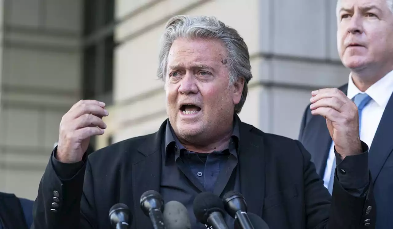 ‘Gutless’: Steve Bannon rips Bennie Thomson for not showing up for contempt trial