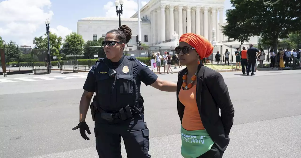 US Capitol Police: 17 members of Congress, arrested at abortion protest