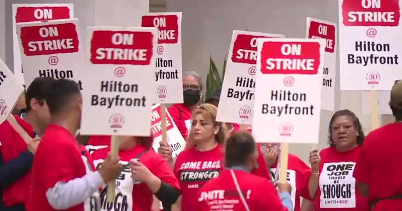 Hilton Bayfront workers end strike, reach tentative deal