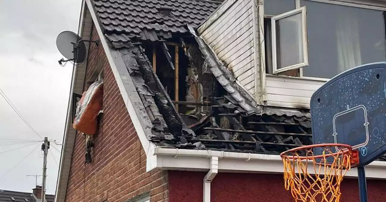 NI mum 'on her knees begging for help' after house destroyed in fire