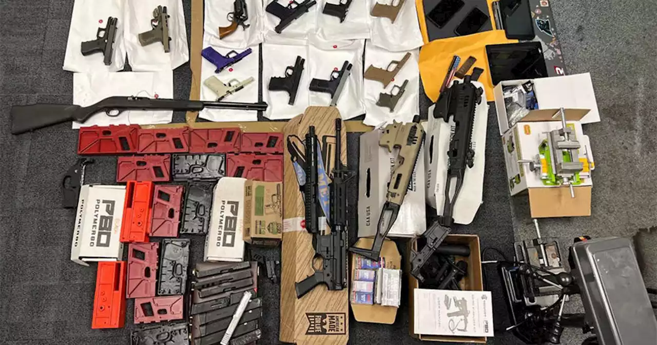 LAPD, Burbank police bust 'ghost gun' manufacturing operation