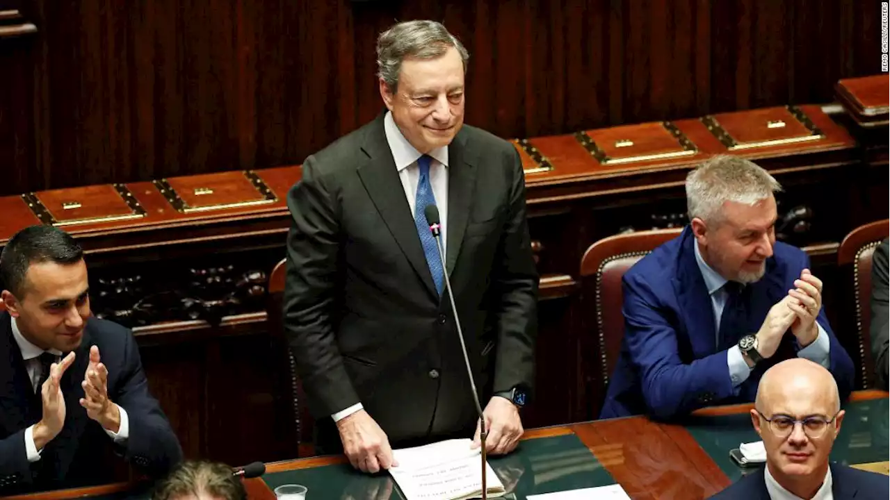 Italian Prime Minister Mario Draghi resigns as coalition collapses