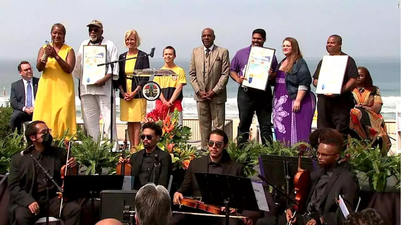 The rightful owners of Bruce's Beach finally get the official deed 98 years later