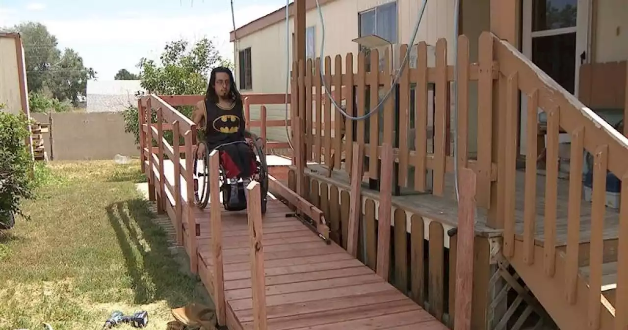 Volunteer group builds ramp for Loveland man who uses wheelchair