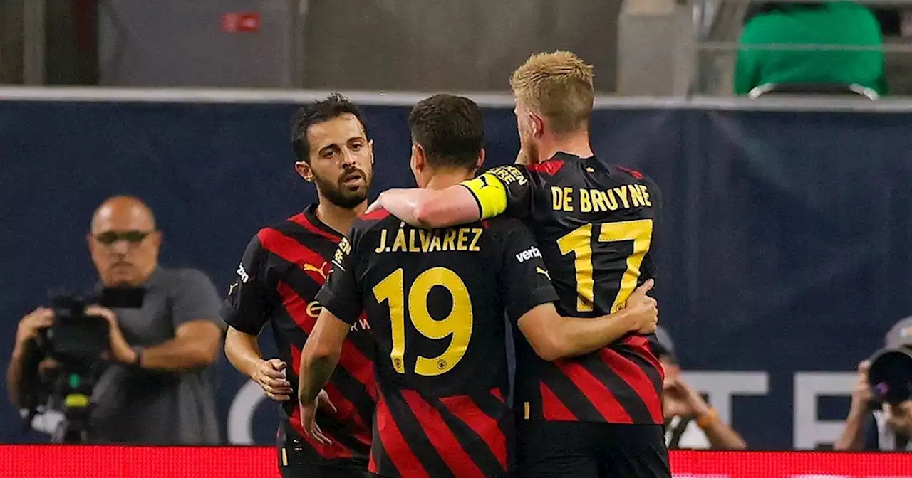 El debut de Julián, con la banca De Bruyne y Bernardo Silva