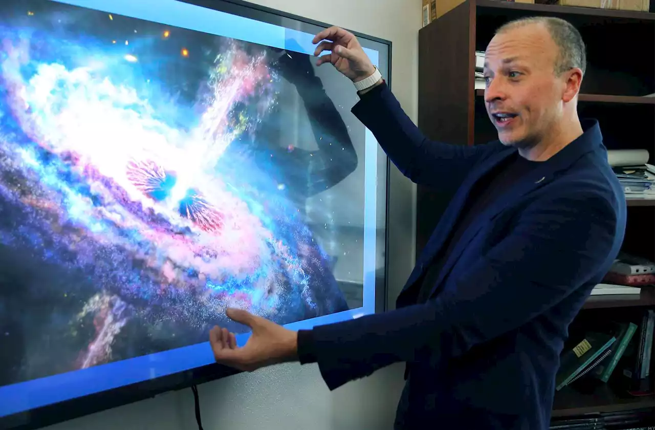 UTSA astronomer receives Webb telescope data to study galaxies, black holes