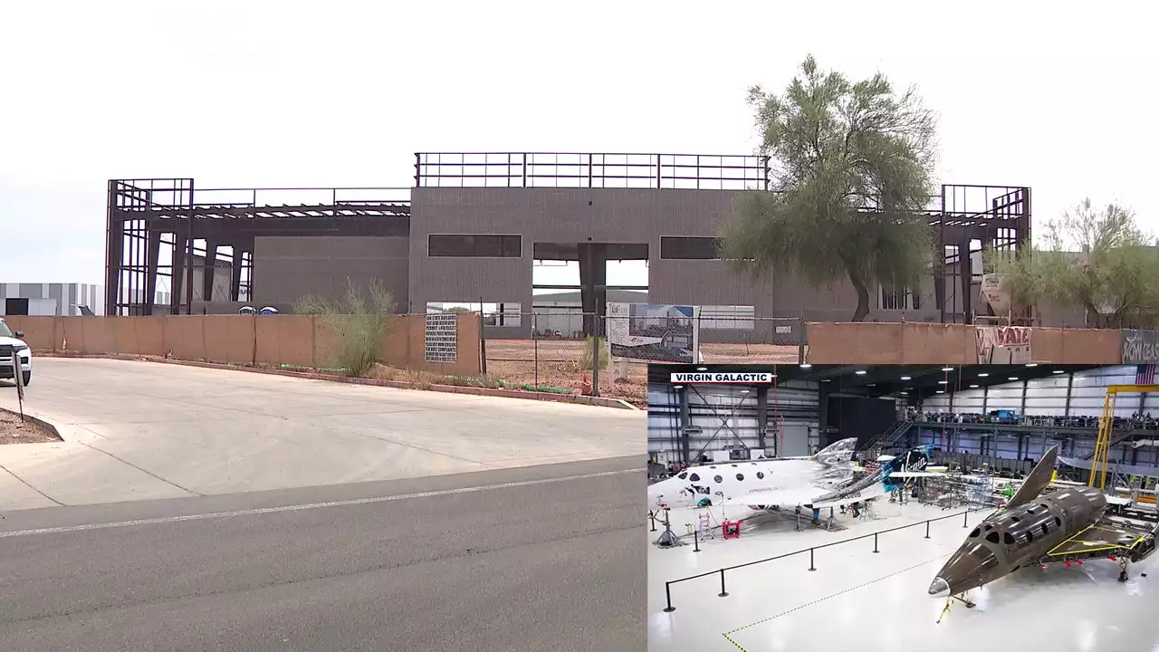 Virgin Galactic building new spaceship assembly plant near Phoenix-Mesa Gateway Airport