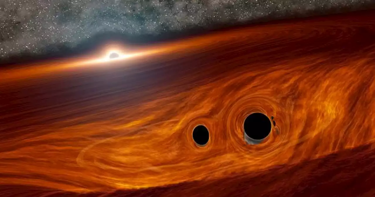 When two black holes collided, NASA spotted something very surprising