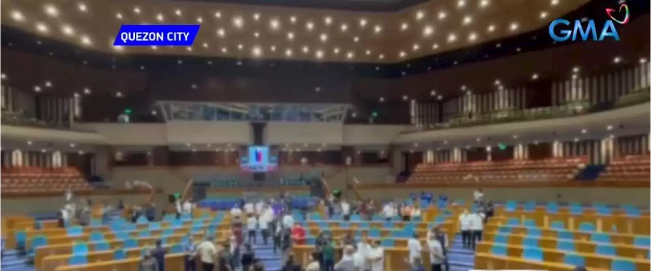 House session hall gets sprucing up for SONA