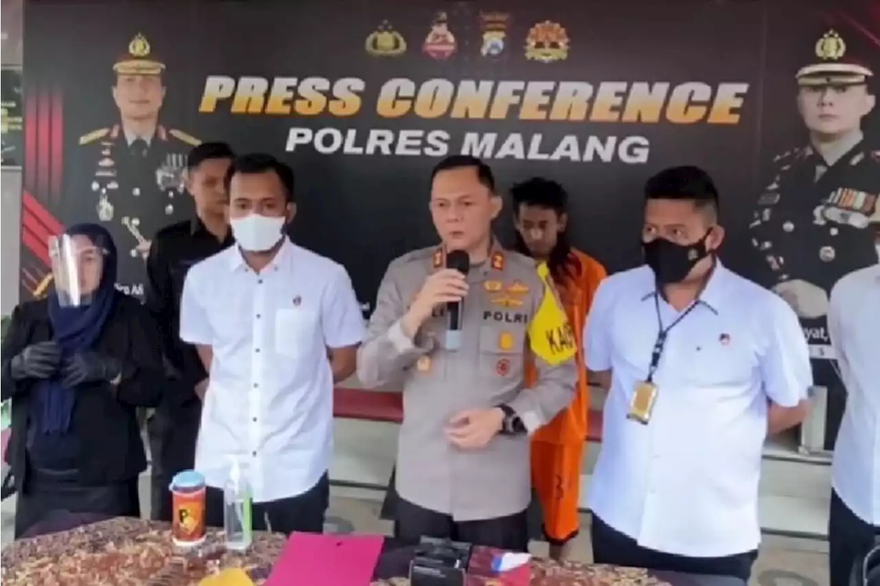 Sok Jagoan di Kampung, Pria Asal Wagir Malang Ini Kicep Depan Pak Polisi