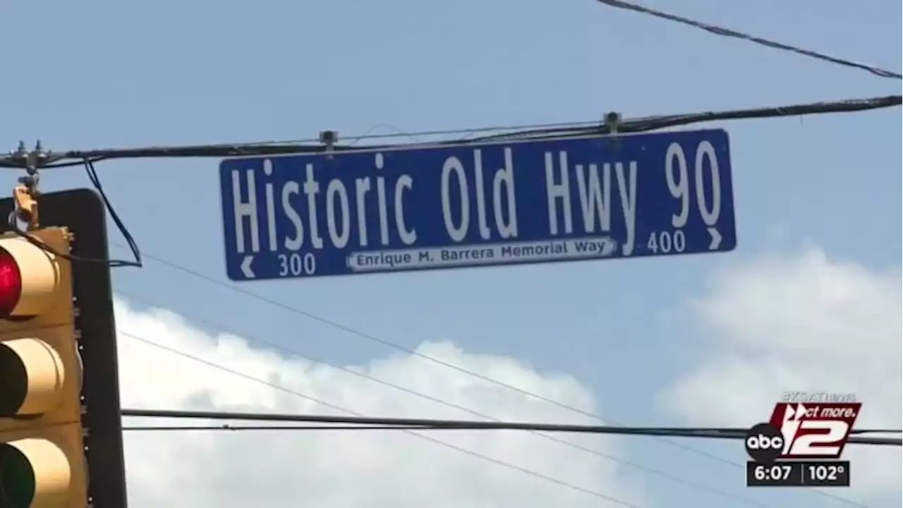 'Old Historic Highway 90' signs going up on West Side