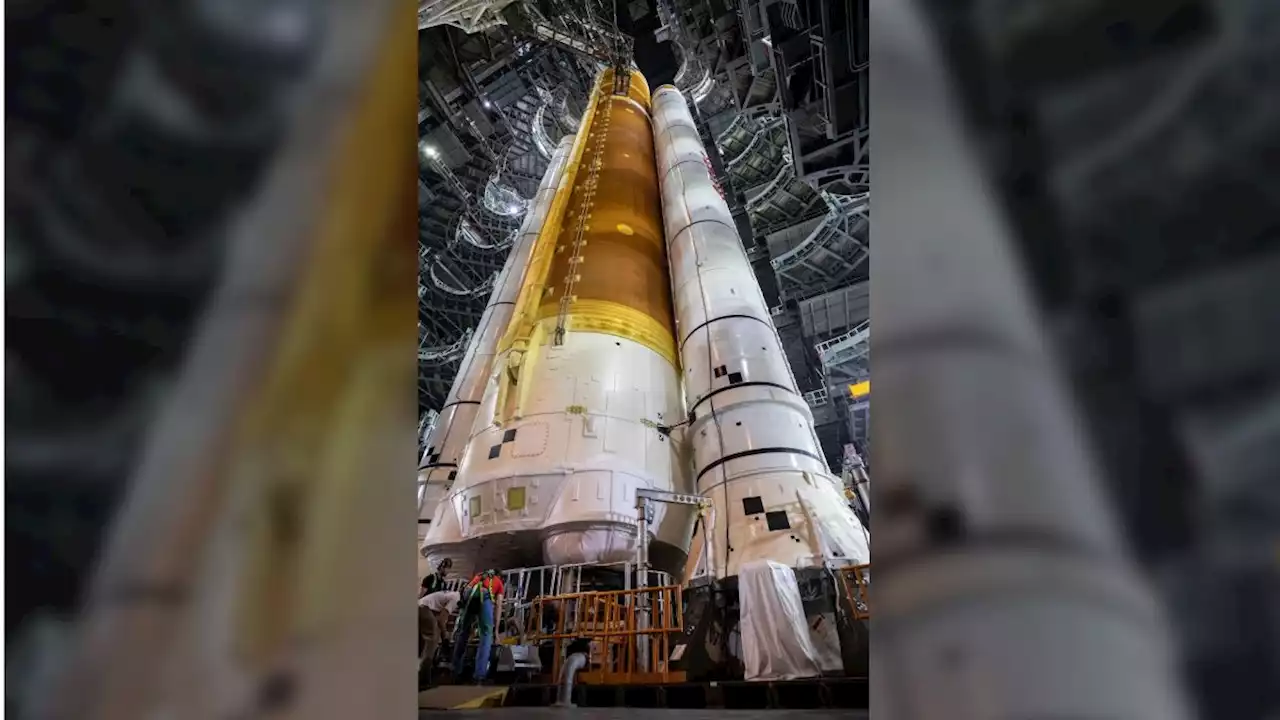 NASA's gargantuan Mega Moon Rocket could head to space as soon as Aug. 29