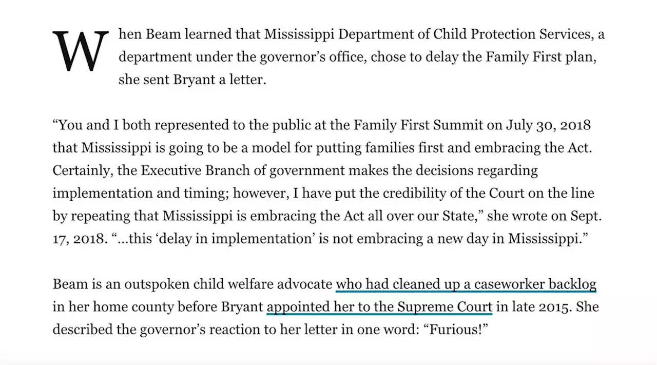 Inside Mississippi's false promise of putting the Family First