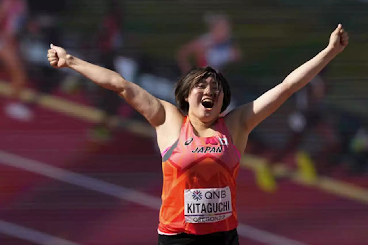 【世界陸上】北口榛花やり投げ全体１位で決勝進出 一投目64ｍ32、日本女子初メダル見えた - 陸上 : 日刊スポーツ