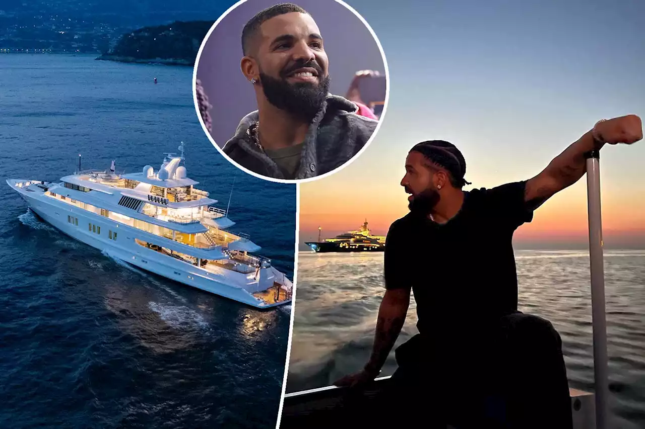 Inside Drake’s $660K European yacht excursion