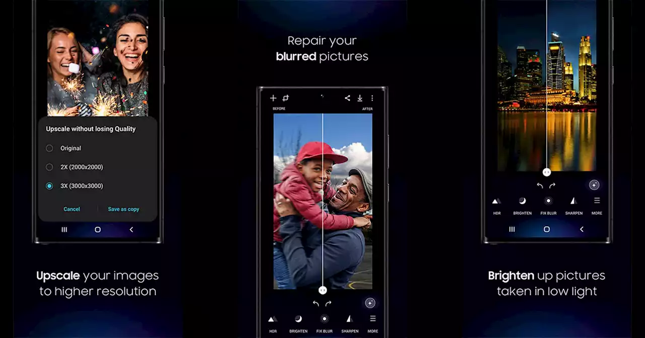 Samsung's Galaxy Enhance-X is an AI-Powered Photo Editing App