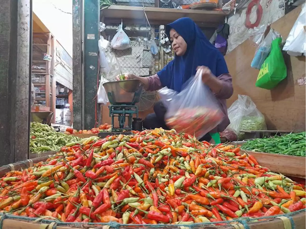 Pantauan Harga Pangan Kamis 21 Juli, Cabai dan Bawang Merah Turun Harga