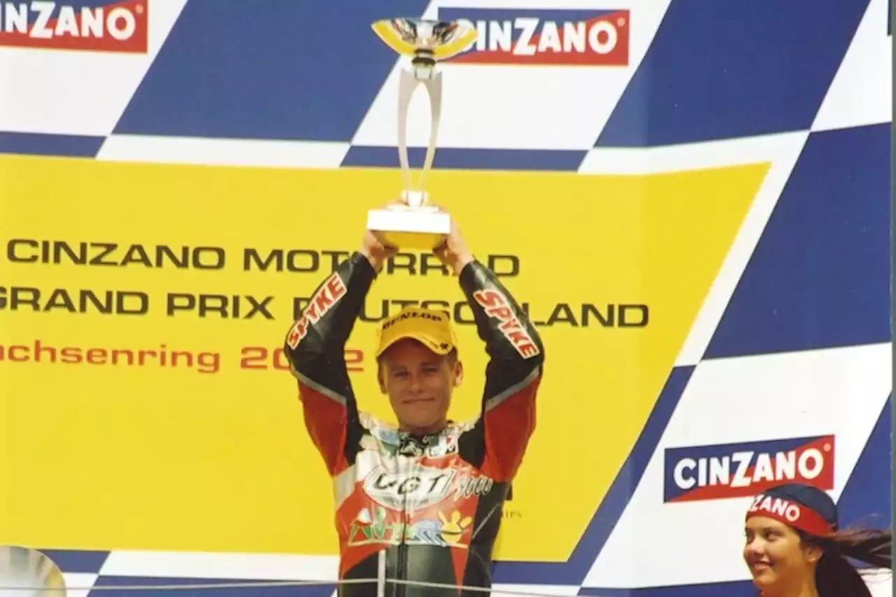 2002: Steve Jenkner Platz 3 auf dem Sachsenring