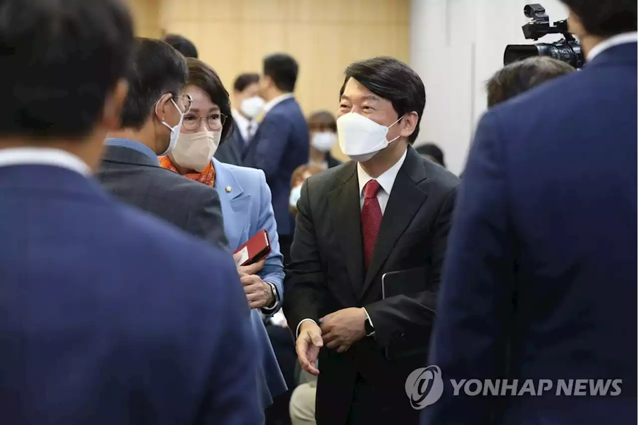 안철수, 조기전대론 선긋기…'李의혹 해소까진 '權 대행체제'' | 연합뉴스