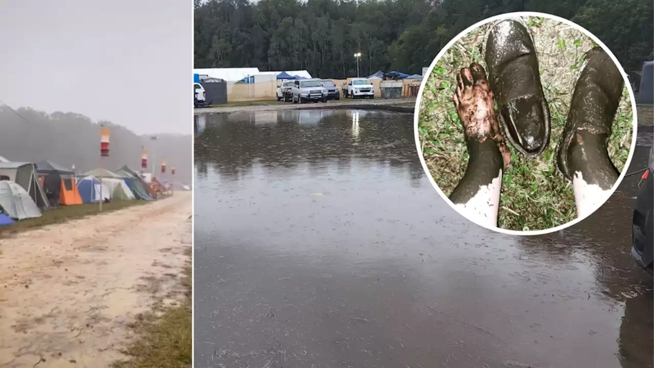 ‘Get out and leave’: Calls to cancel Splendour In The Grass amid extreme weather chaos